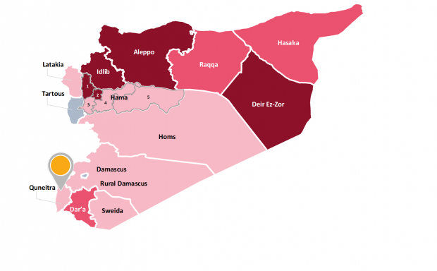 Quneitra map